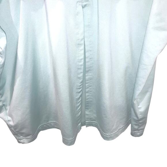 Adidas Women’s Light Blue Racerback Tank Top – Mesh Back, Athletic Fit, Size M - Picture 5 of 6